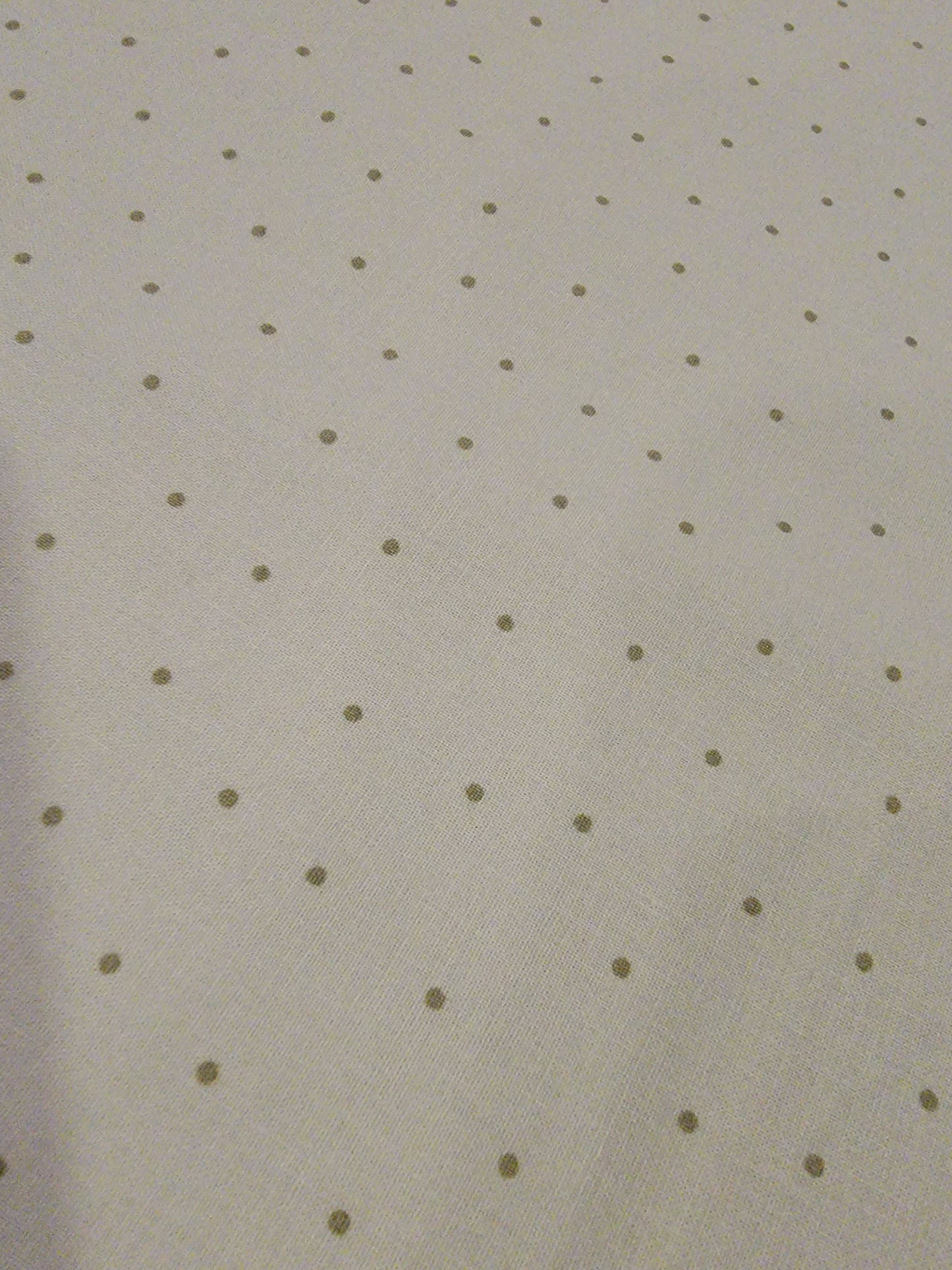 Charlotte- Light Olive Pin Dot Fabric (half yard increment)