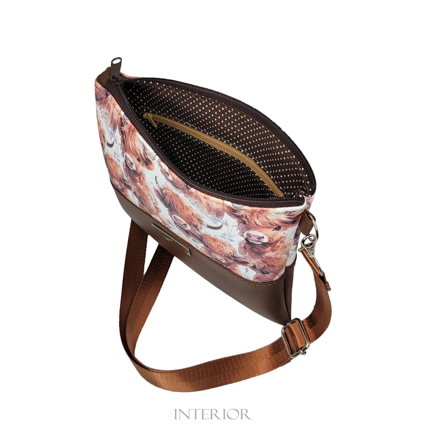 Highland Cow Alyssa Crossbody