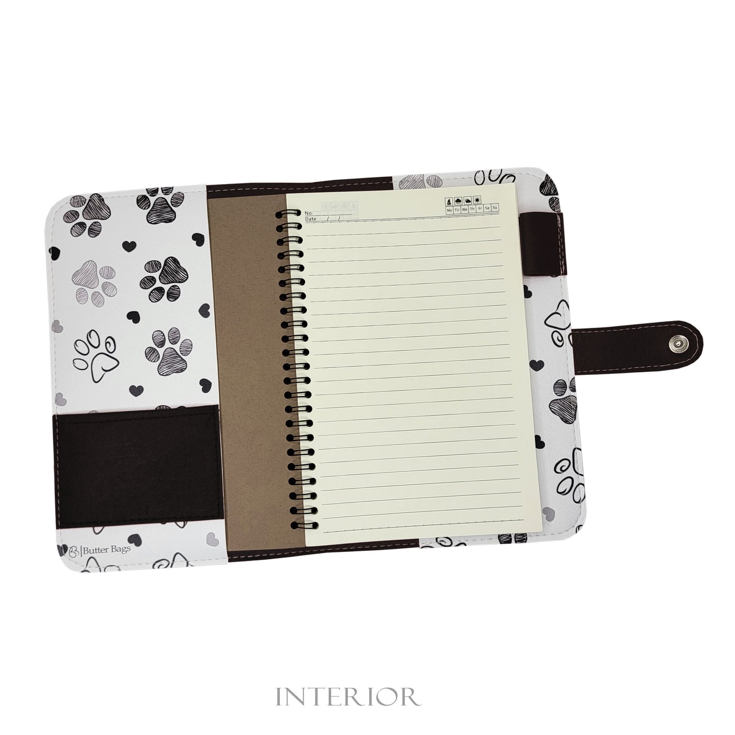 Michelle- Paw Prints- Notebook & Cover