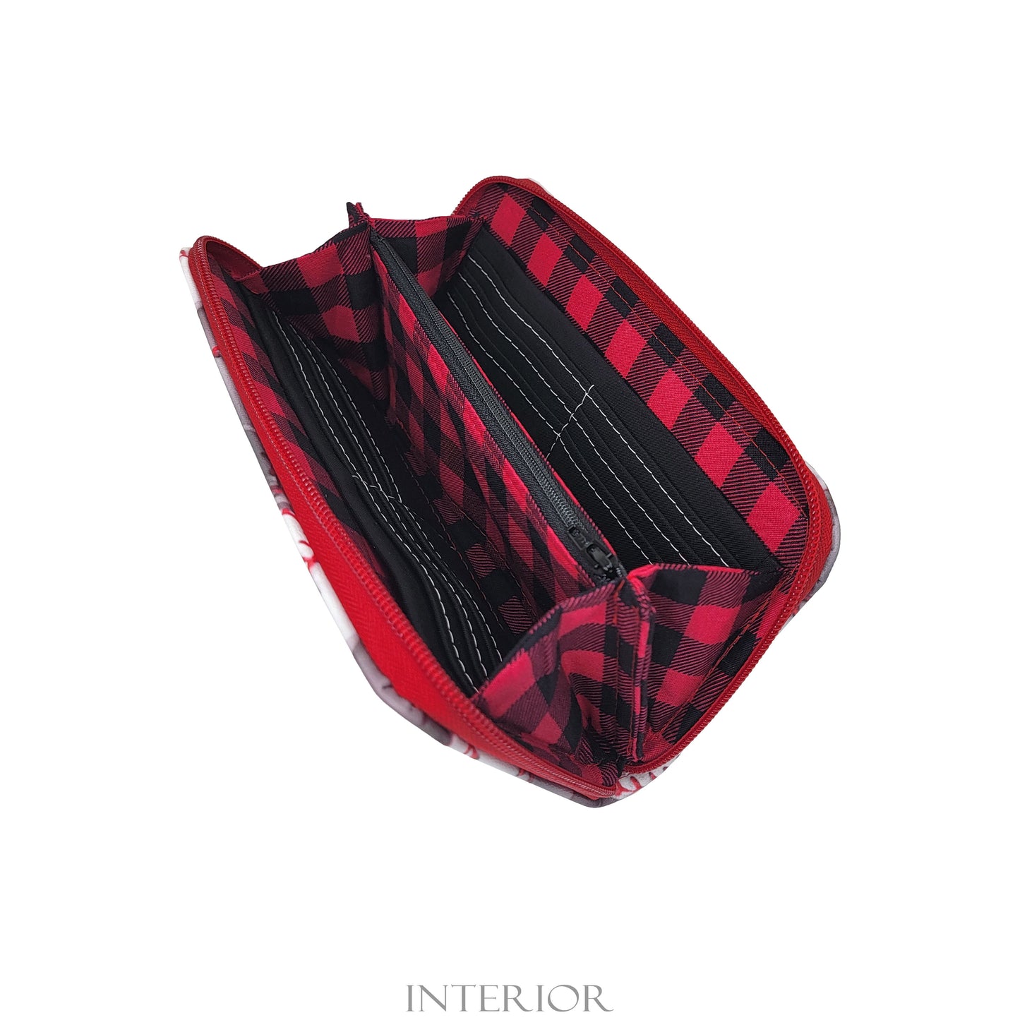 Baseball Zip Around Wallet