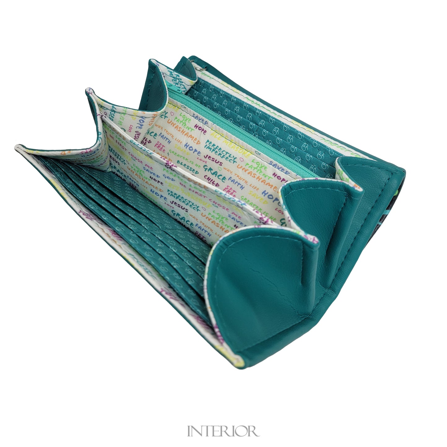 The Message Wallet (teal)