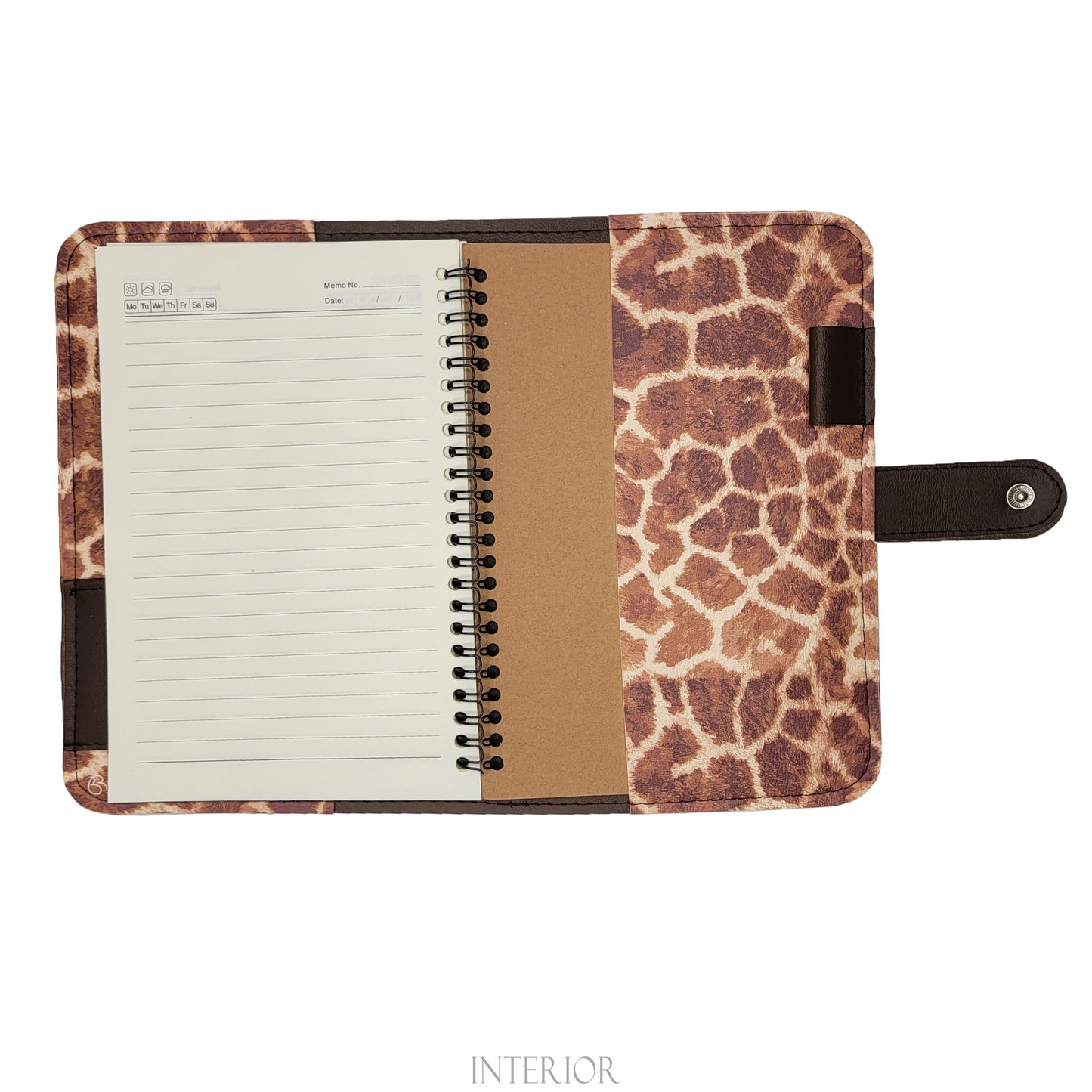 Giraffe Print- Notebook & Cover