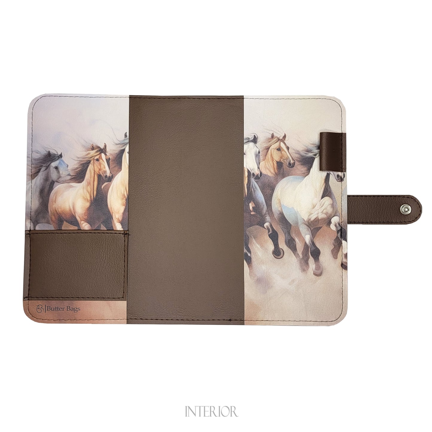 Horse- Notebook & Cover (dark brown)