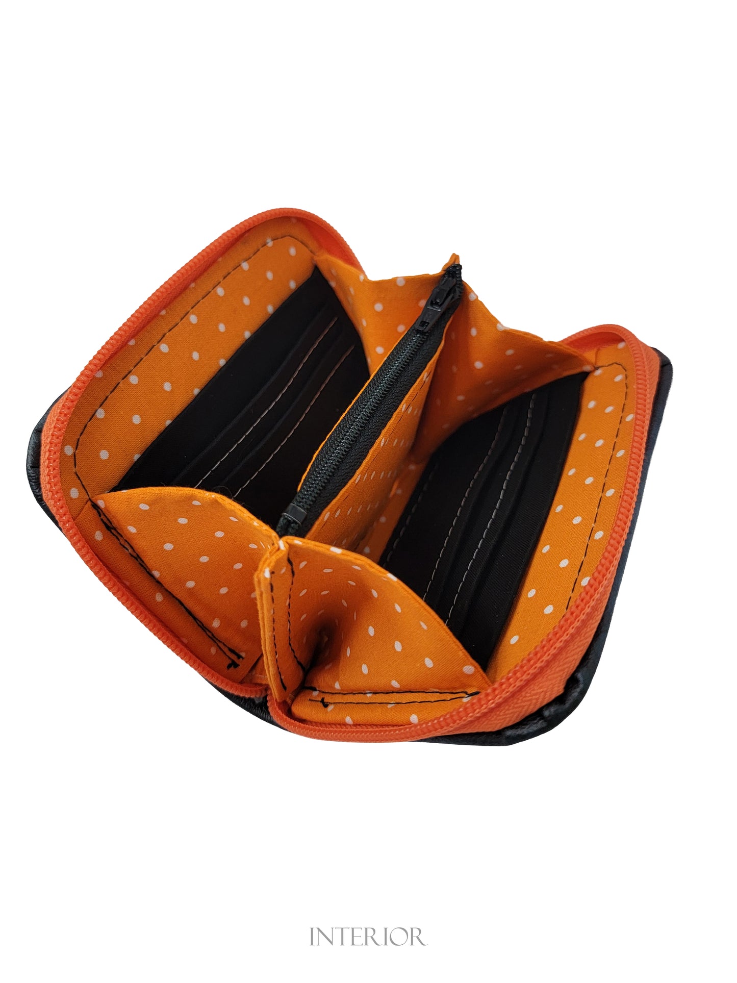 Midnight Owl Mini Zip Around Wallet