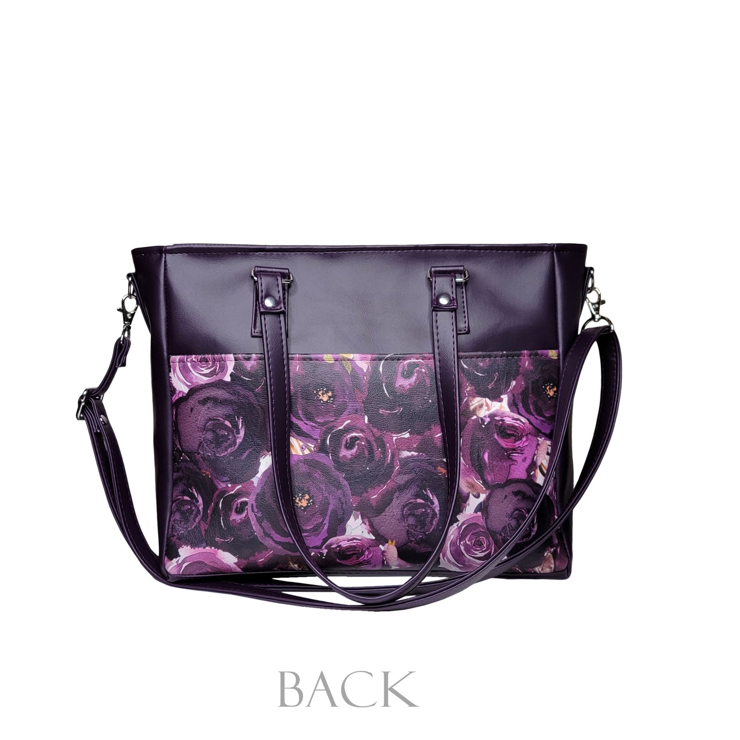 Sugar Plum Roses- Becca Handbag