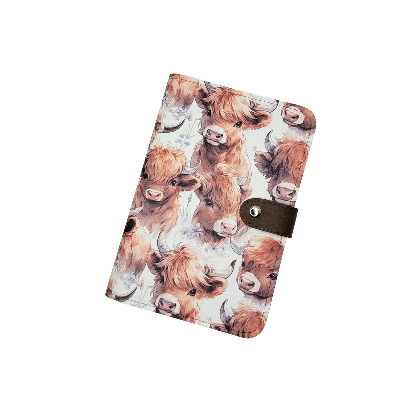 Deby- Highland Cow Print- Notebook & Cover