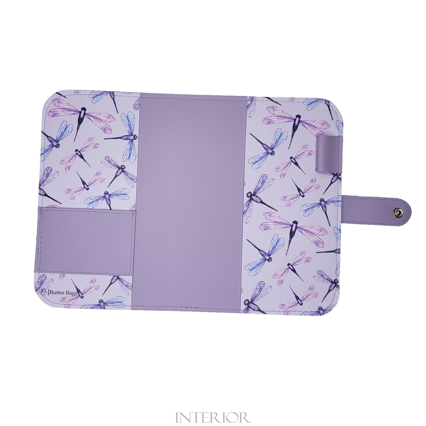 Dragonfly- Notebook & Cover (light purple)