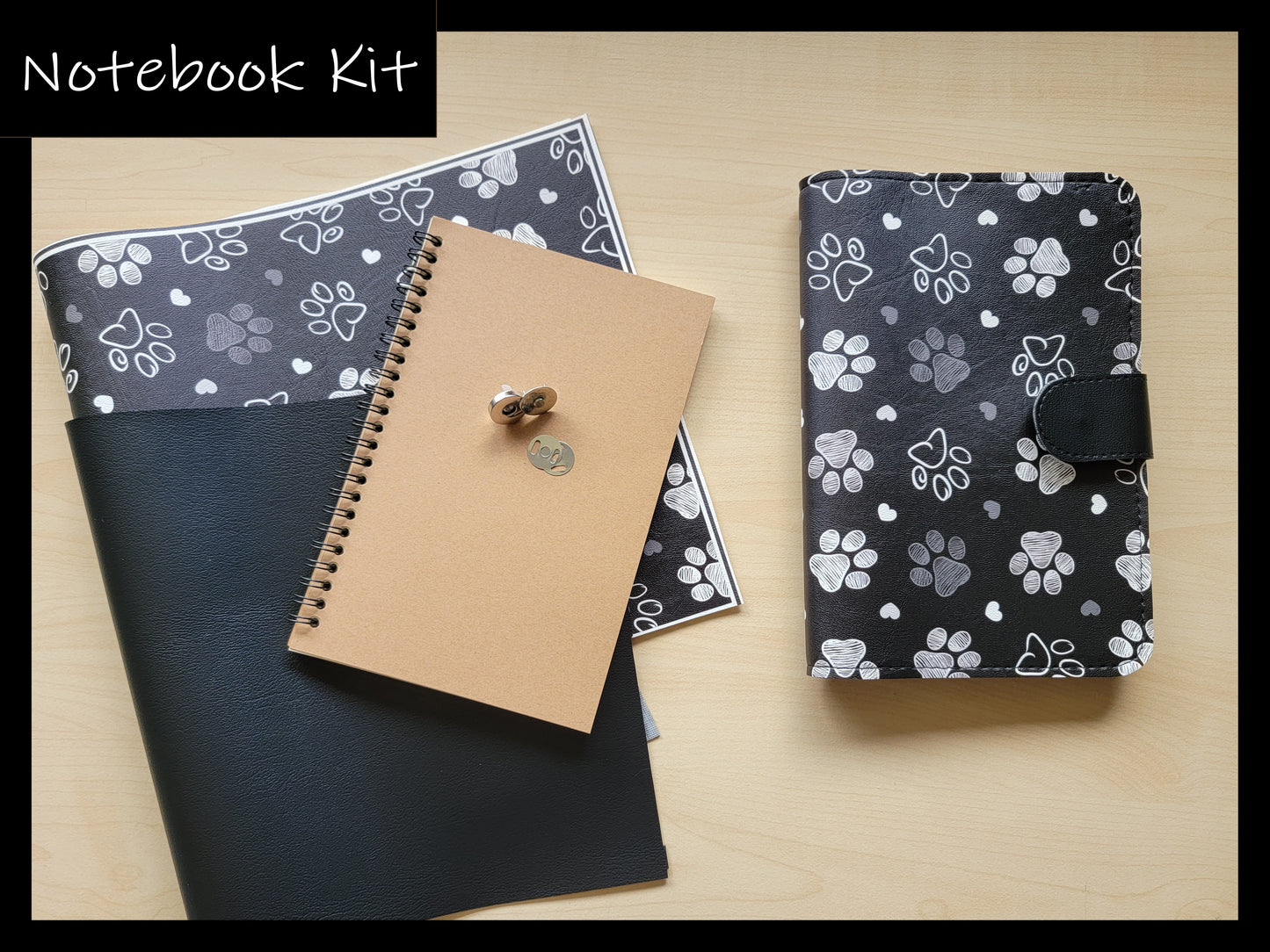 Paw Print- Notebook Making Kit