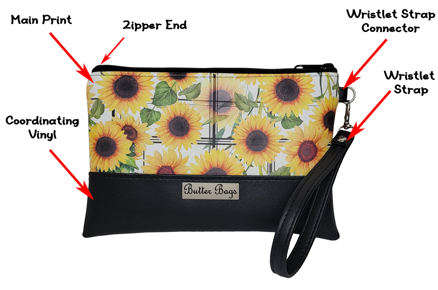 Wristlet Squared- Digital Pattern