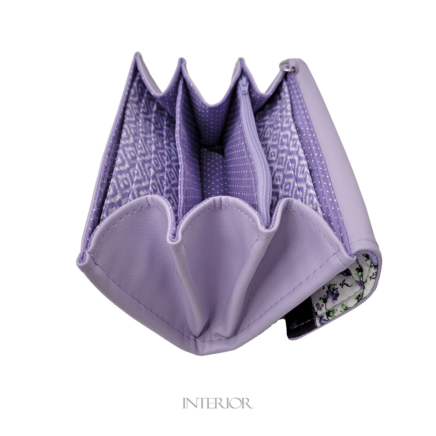 Lilac Quilted Wallet