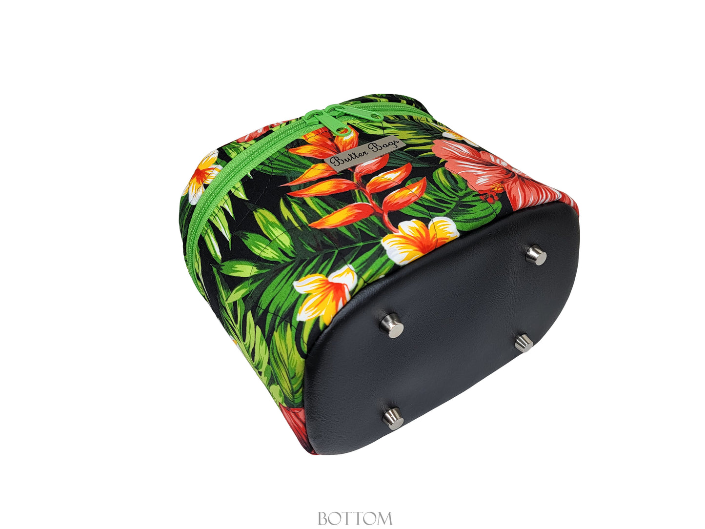 Teresita- Red Hibiscus (quilted)