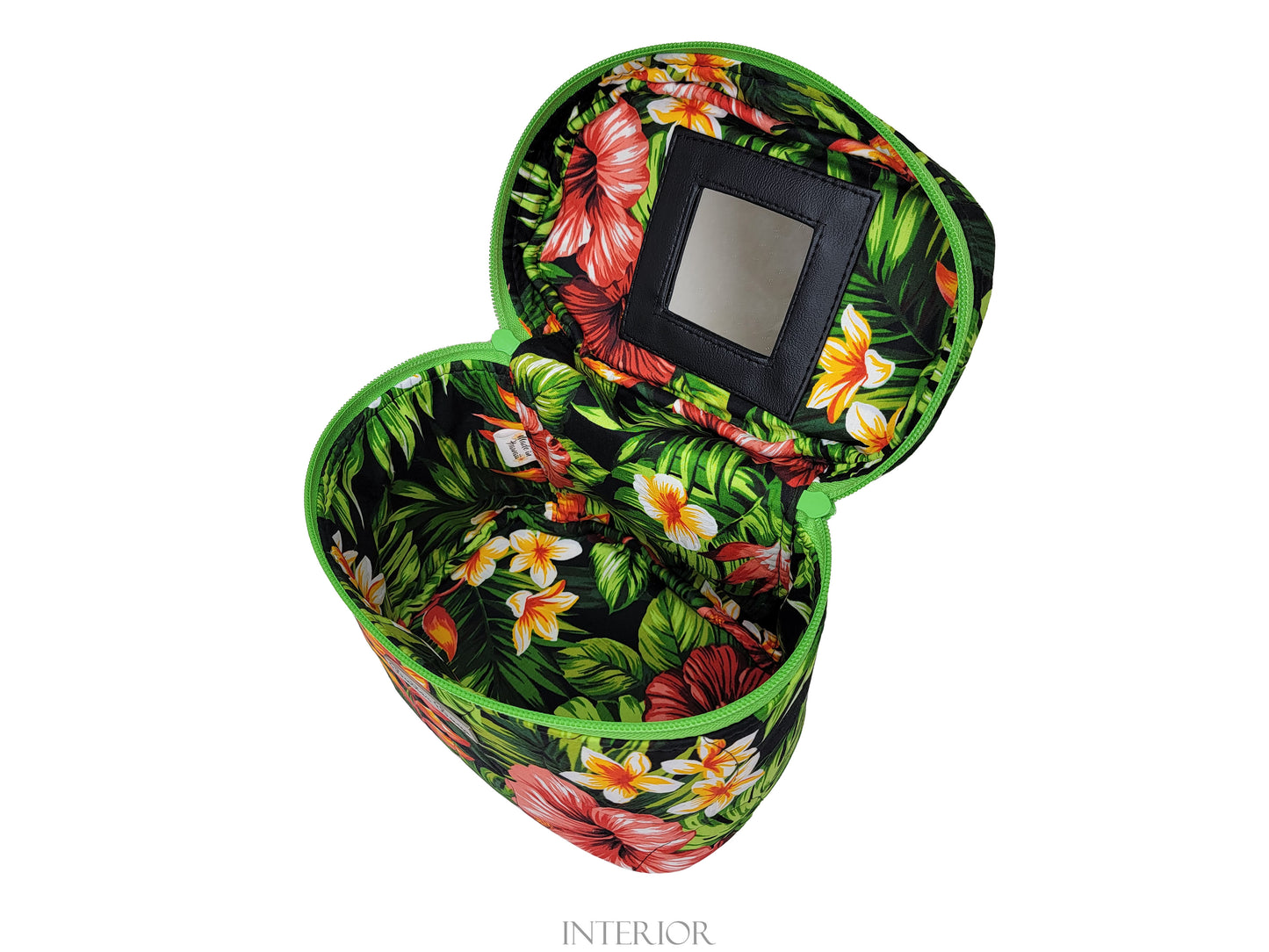 Teresita- Red Hibiscus (quilted)