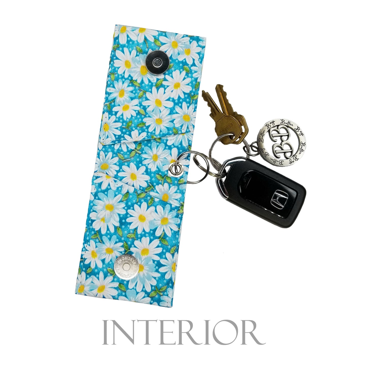 Daisies Keychain Wallet
