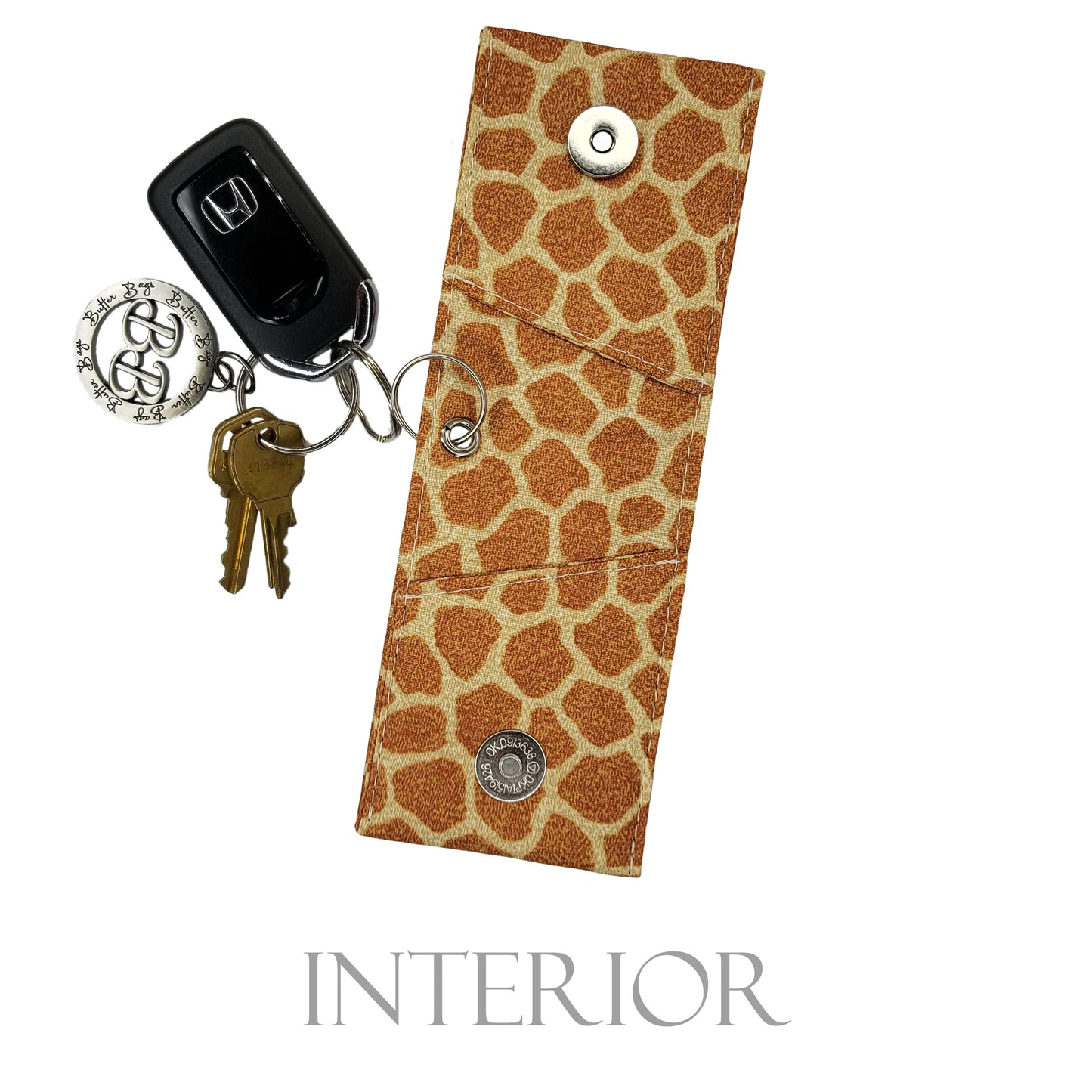 Giraffe Keychain Wallet