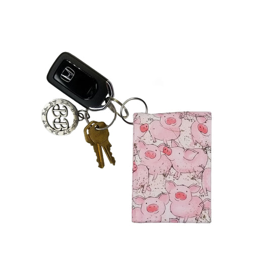 Pigs Keychain Wallet
