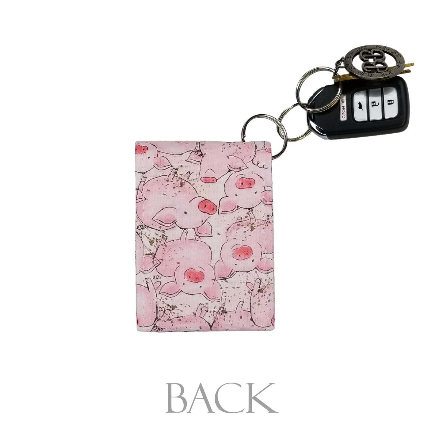 Pigs Keychain Wallet