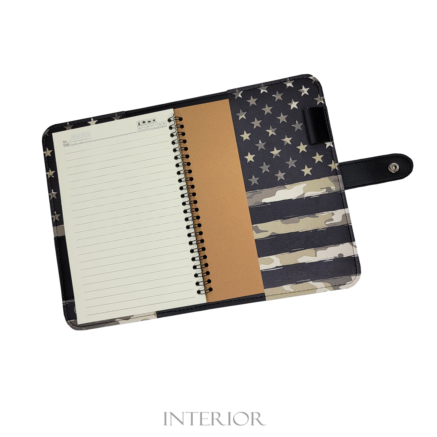 Camo Flag- Notebook & Cover