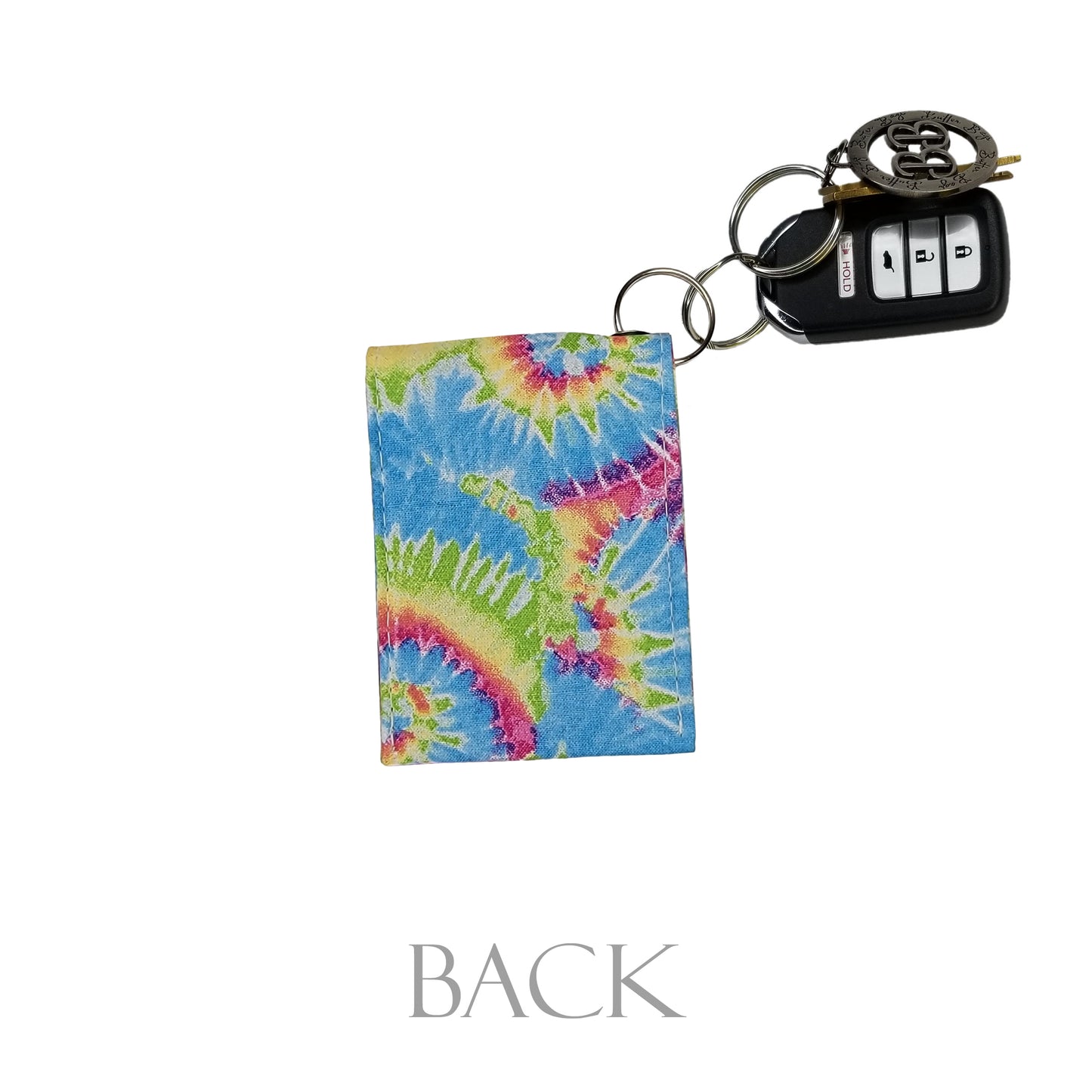 Tie Dye Keychain Wallet