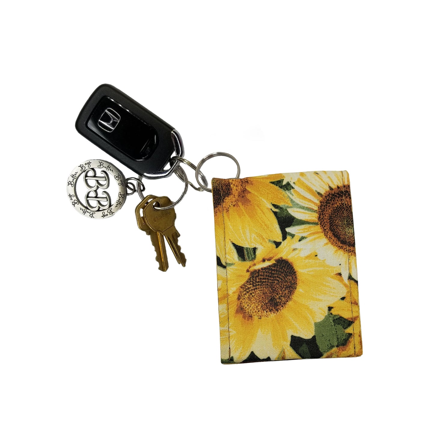 Sunflower Keychain Wallet