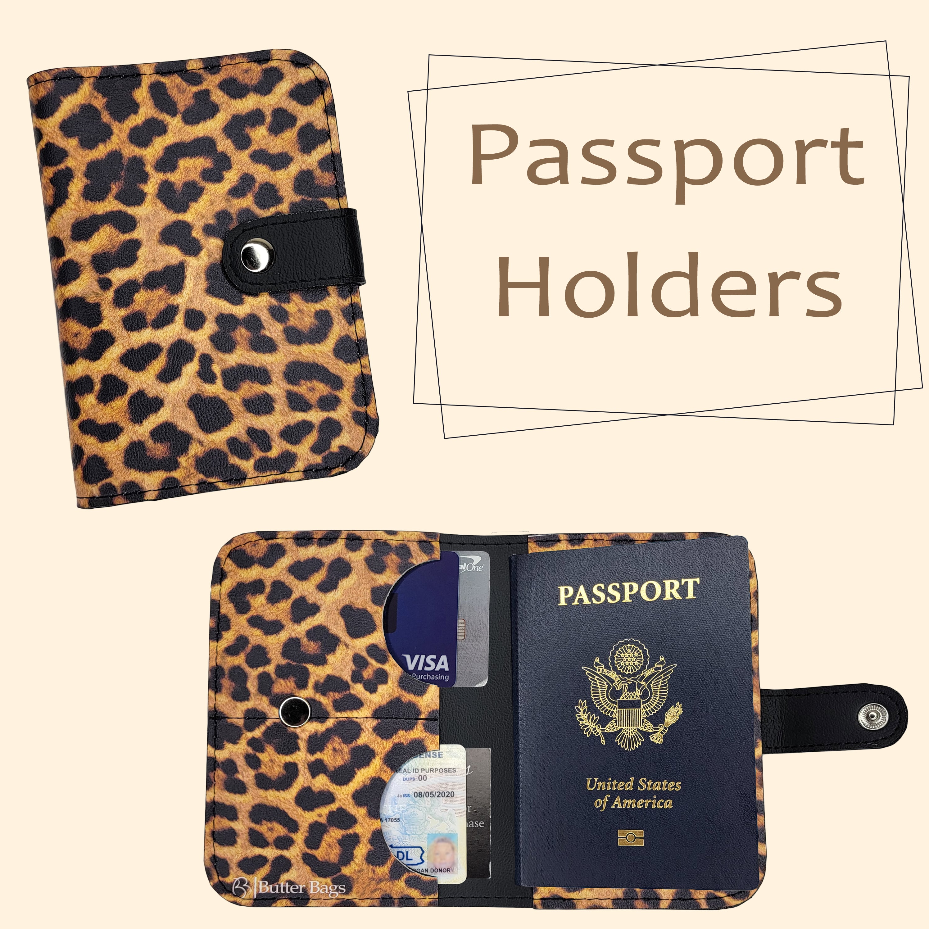Passport Holder Template