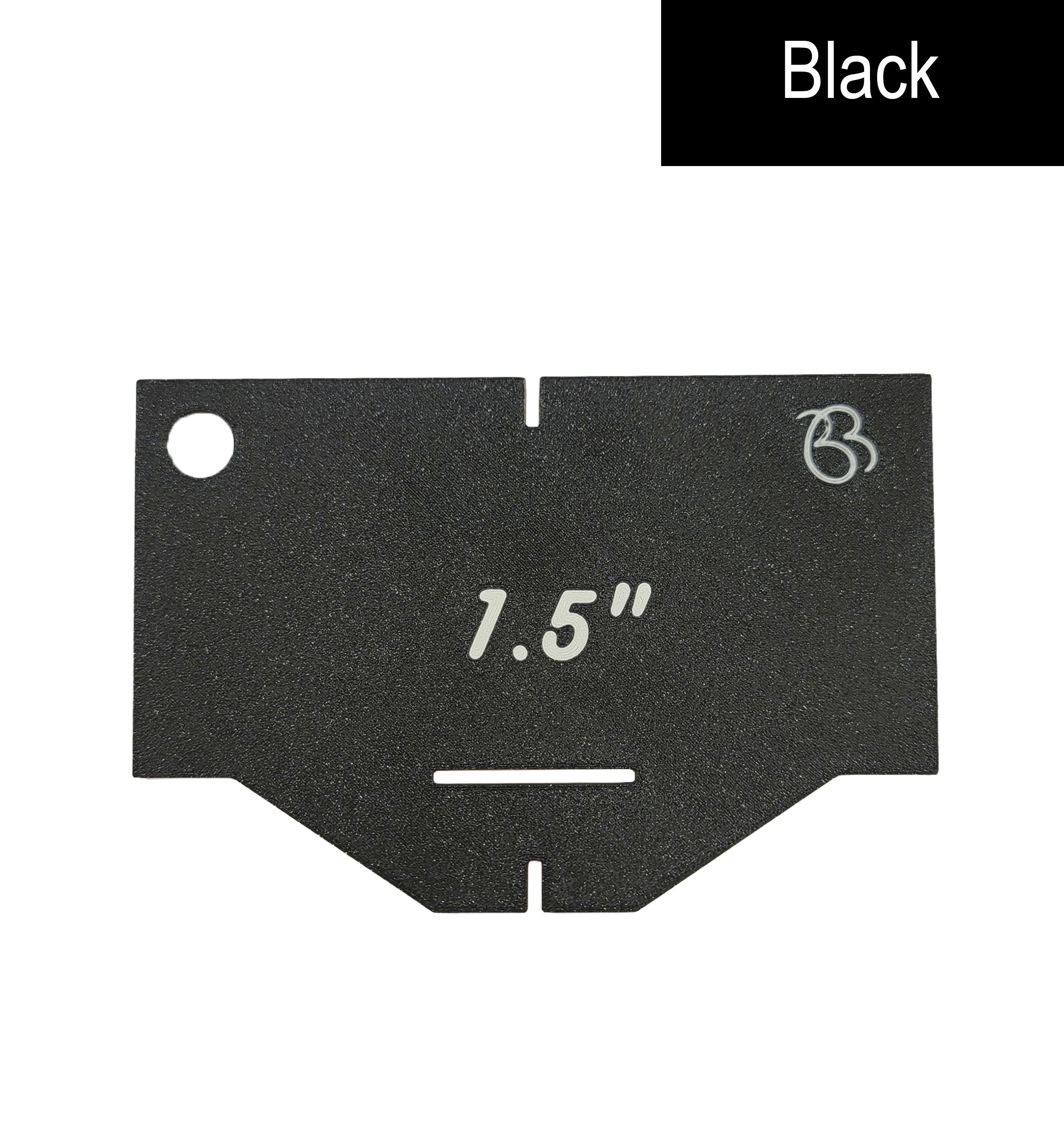 Strap Edge Guide Template- 1.5" Strap (one template)