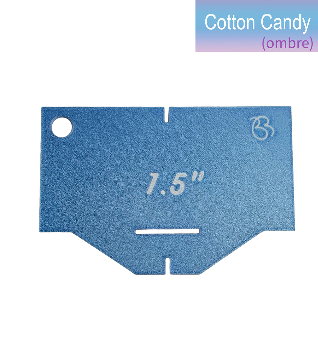Strap Edge Guide Template- 1.5" Strap (one template)