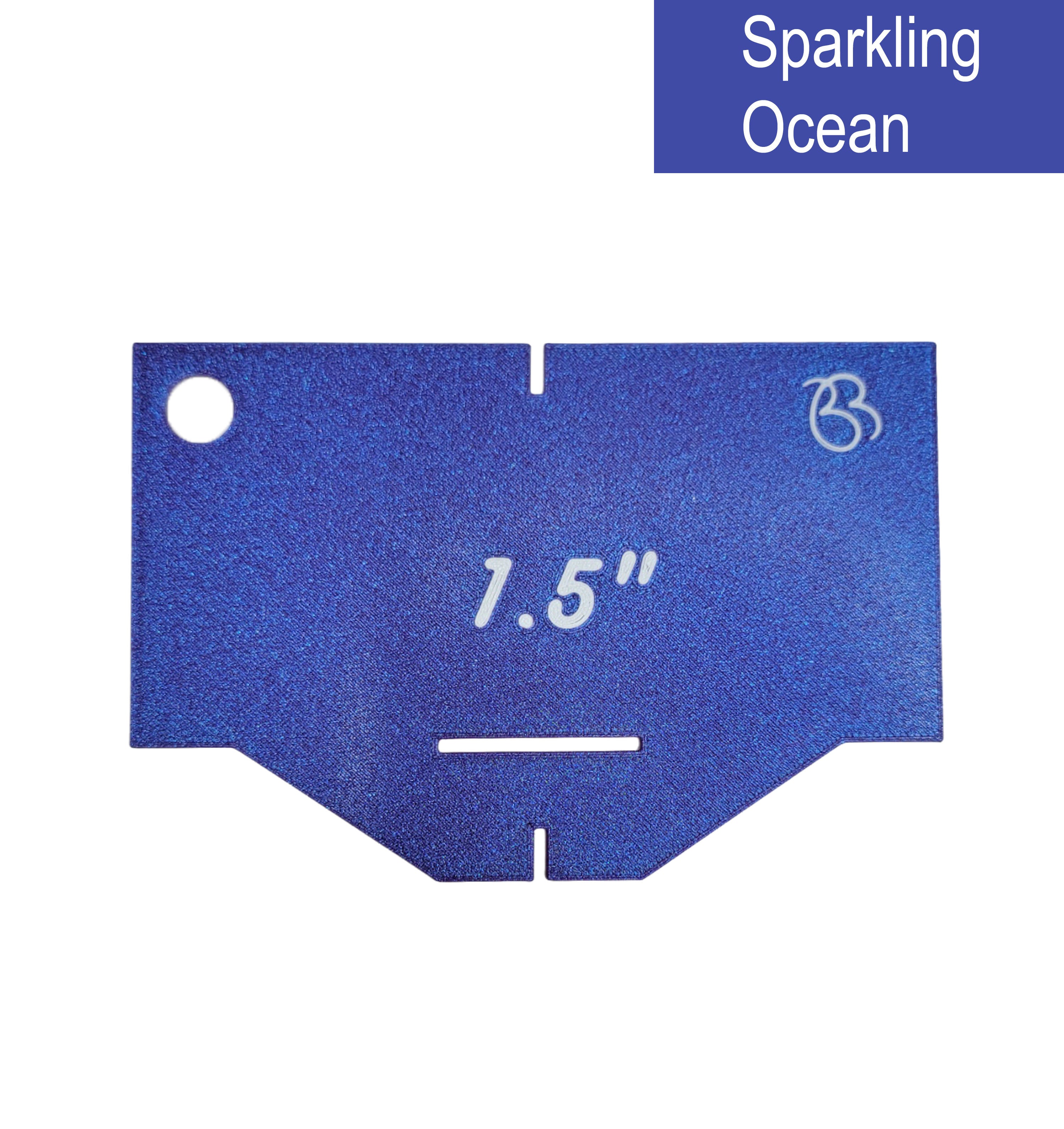 Strap Edge Guide Template- 1.5" Strap (one template)