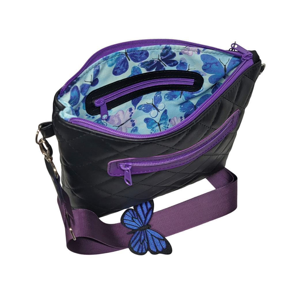 Butterfly- XL Alyssa Crossbody