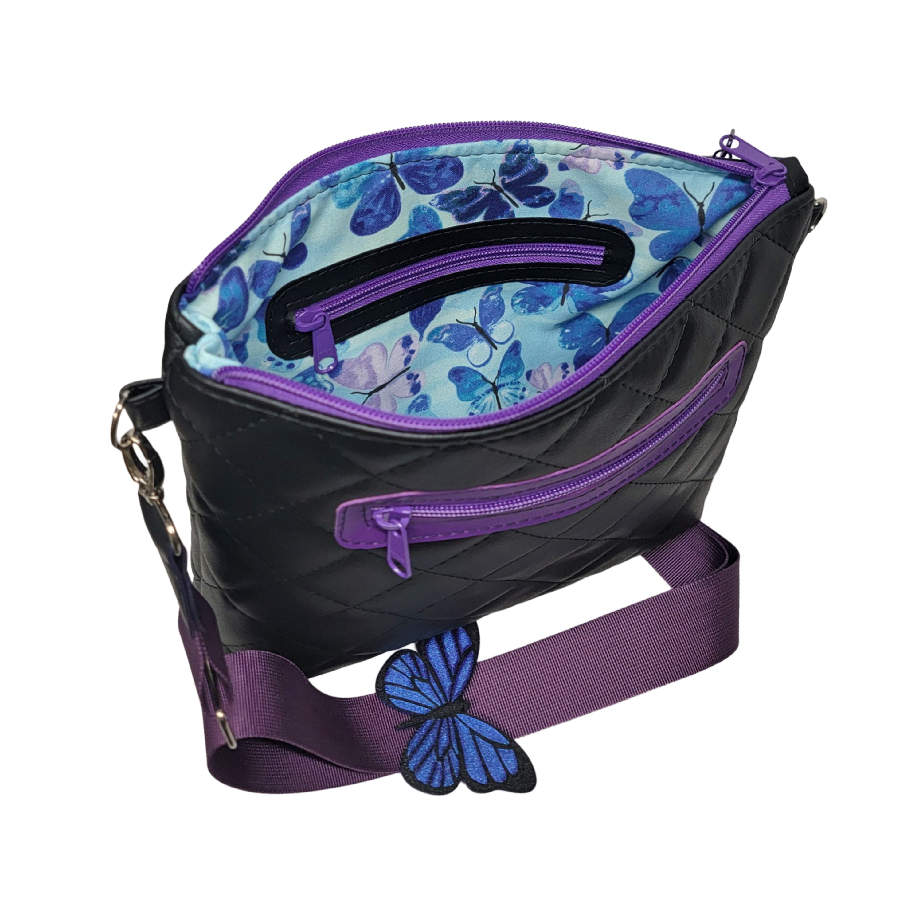 Butterfly- XL Alyssa Crossbody