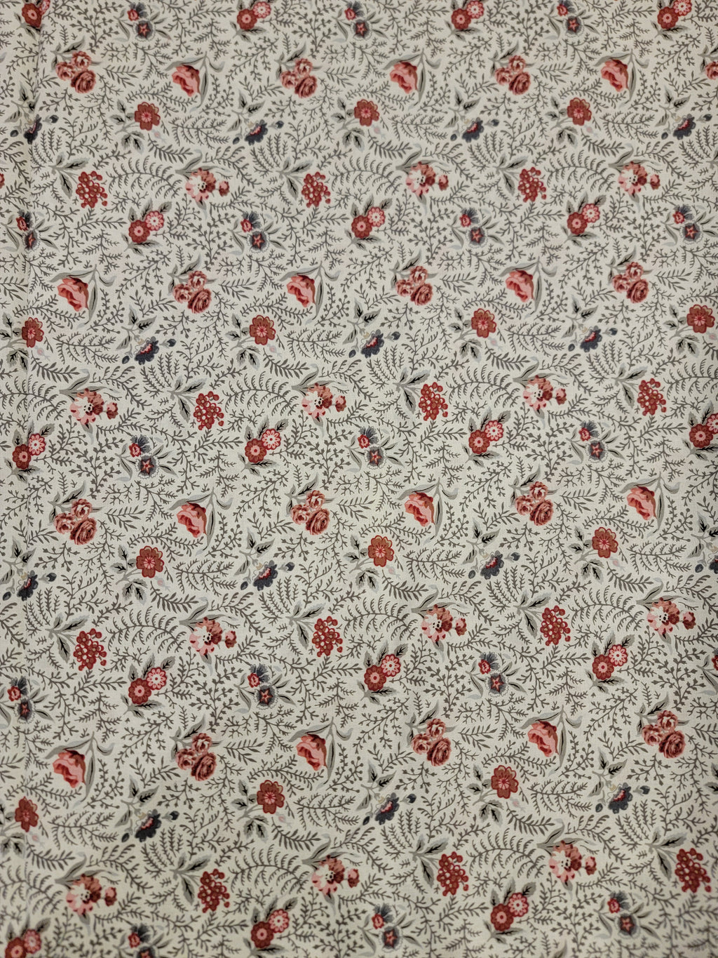 Audrey- Rose & Ferns Fabric (half yard increment)