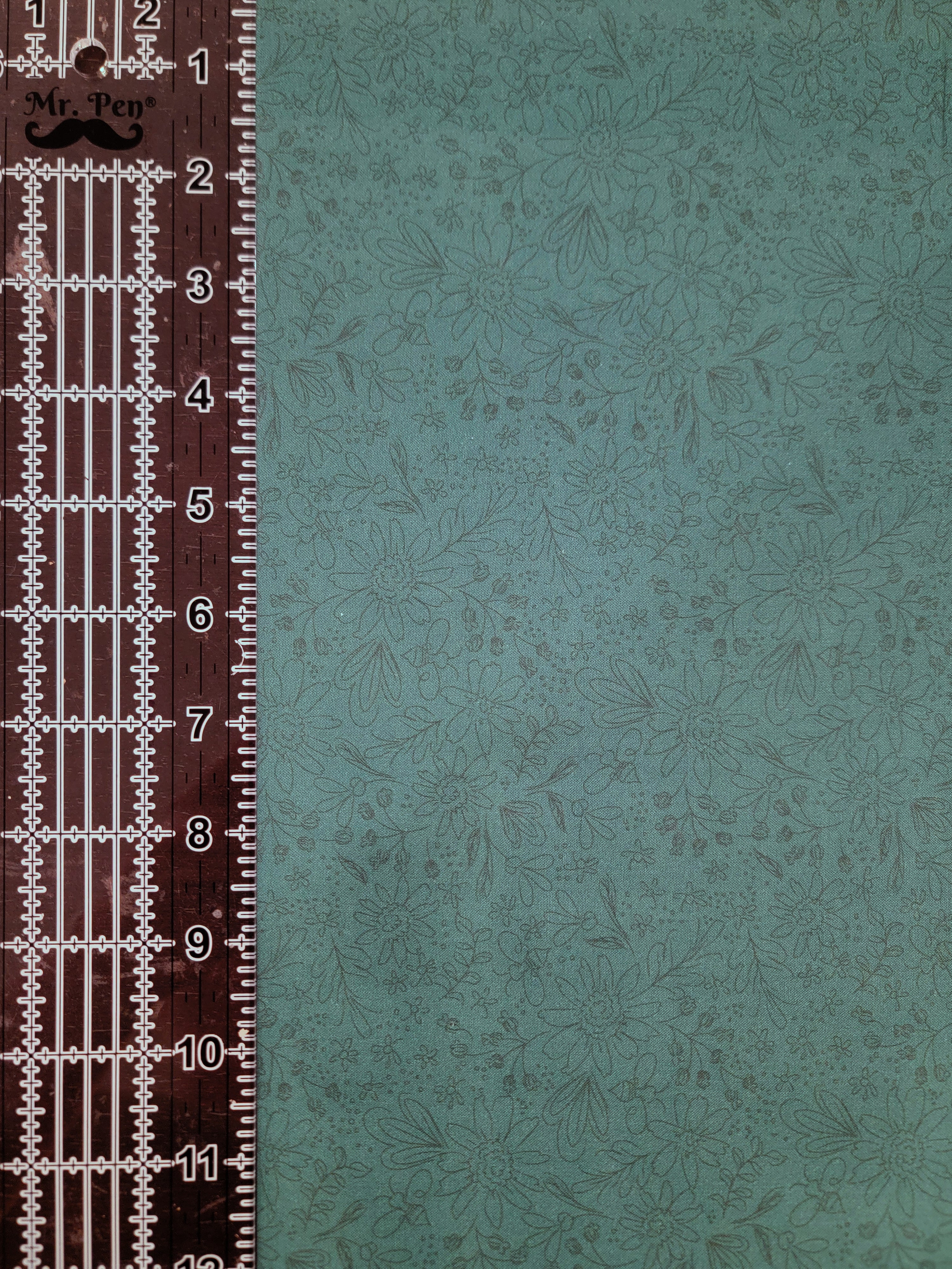 Honeybee- Forest Sketched Floral Fabric (half yard increment)