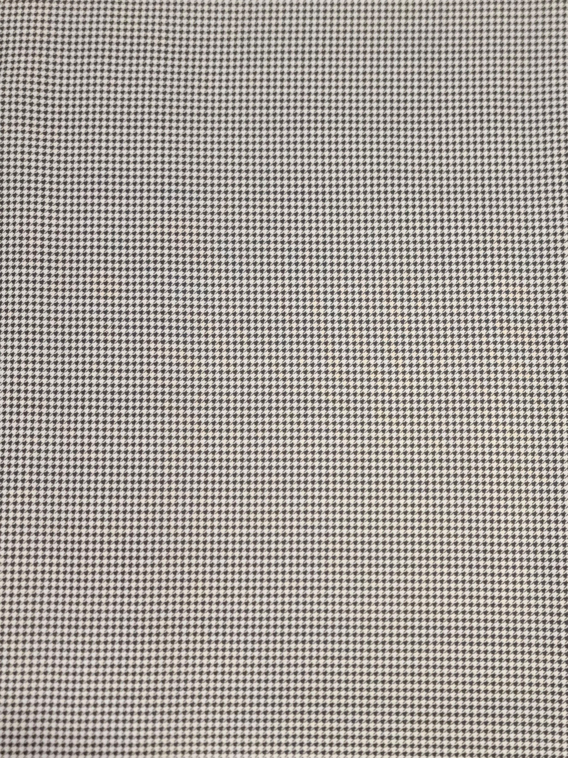 Honeybee- Navy Houndstooth Fabric (half yard increment)