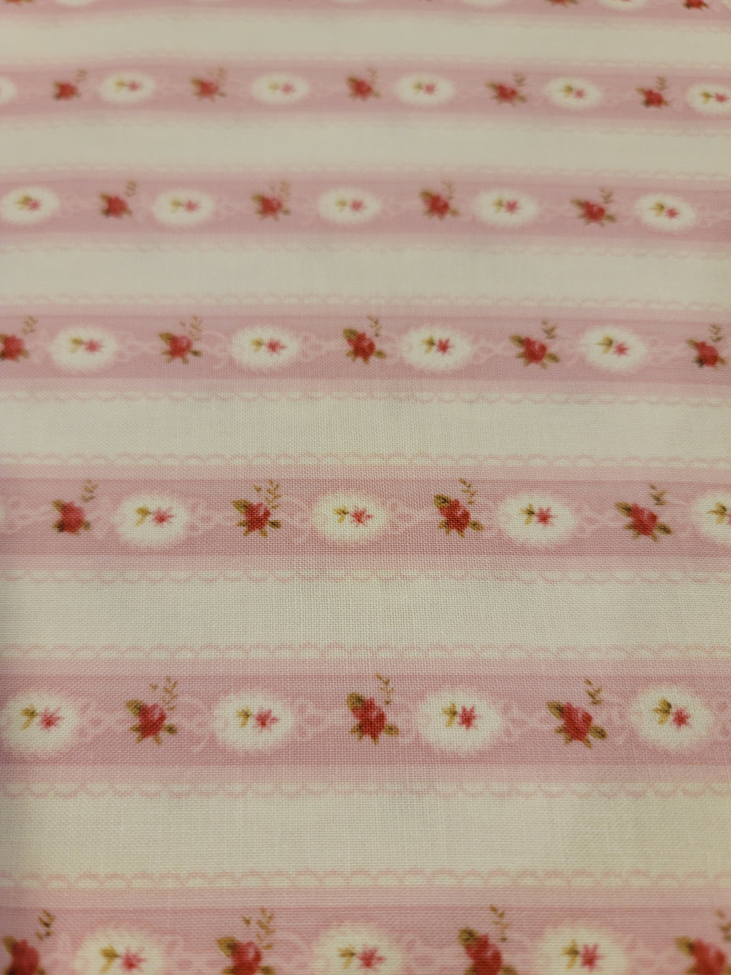 Charlotte- Rose & Ribbon Lace Fabric (half yard increment) (Copy)