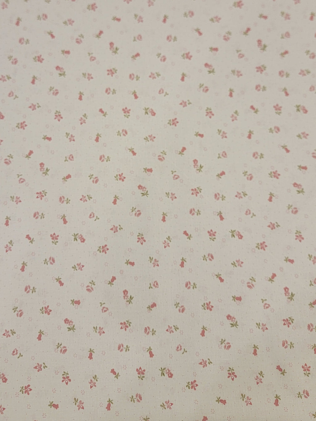 Charlotte- Petite Rosebud Fabric (half yard increment)