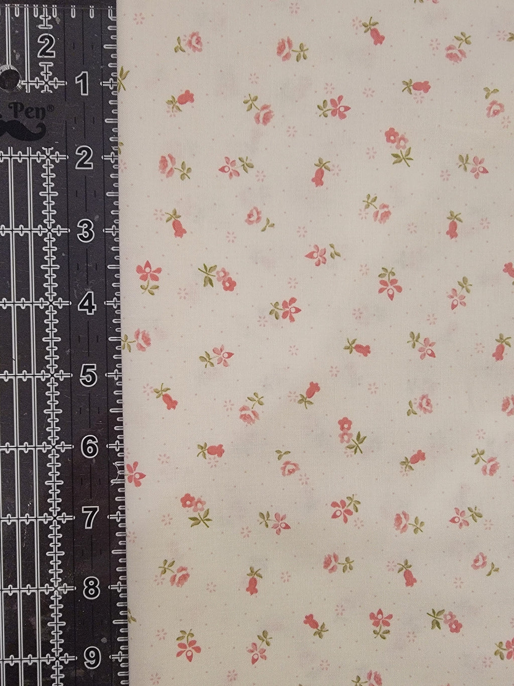 Charlotte- Petite Rosebud Fabric (half yard increment)