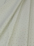 Charlotte- Light Olive Pin Dot Fabric (half yard increment)