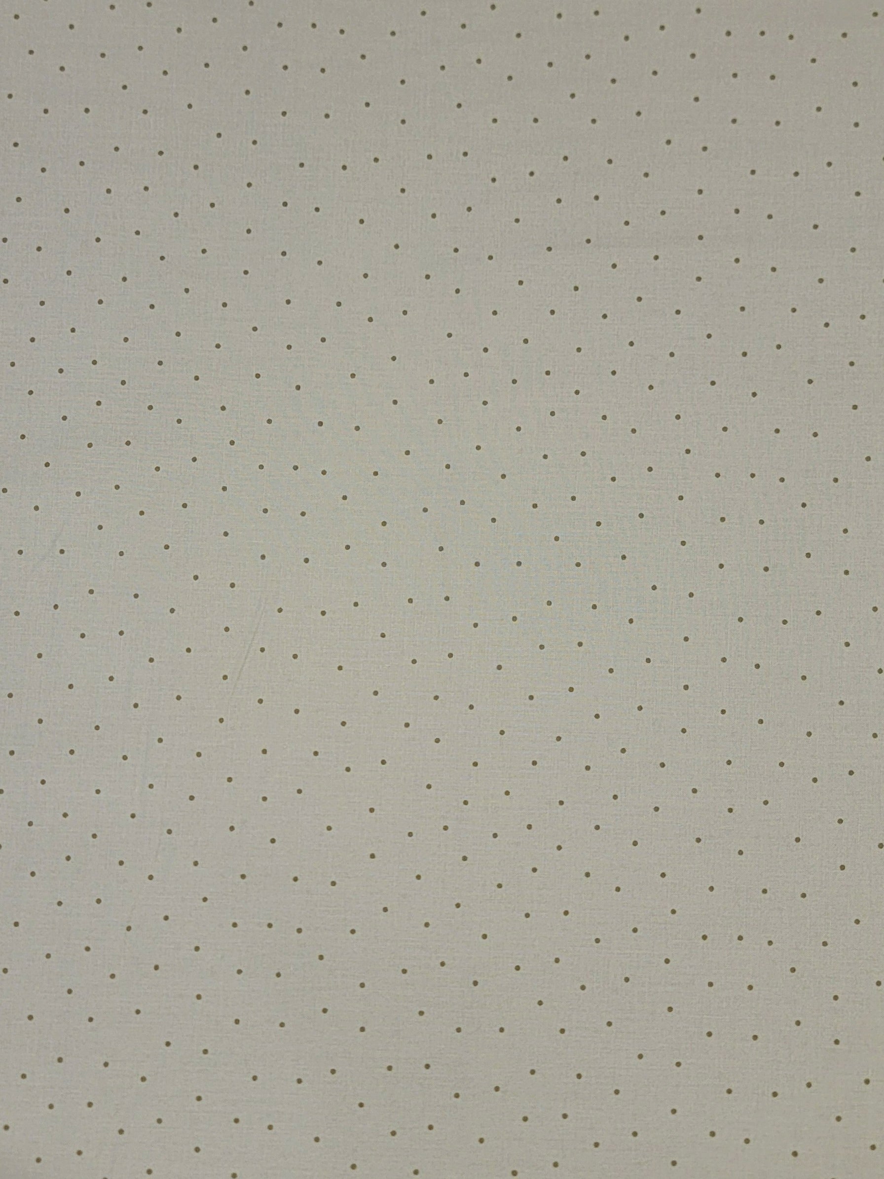 Charlotte- Light Olive Pin Dot Fabric (half yard increment)