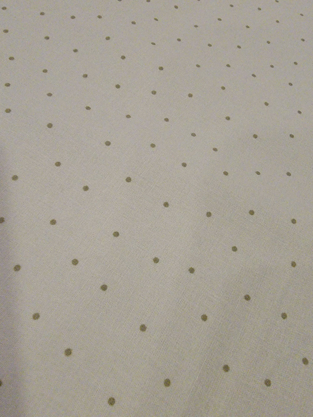 Charlotte- Light Olive Pin Dot Fabric (half yard increment)