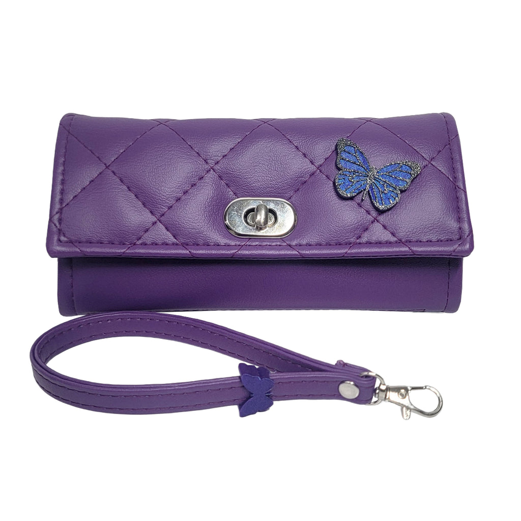 Butterfly Quilted Wallet