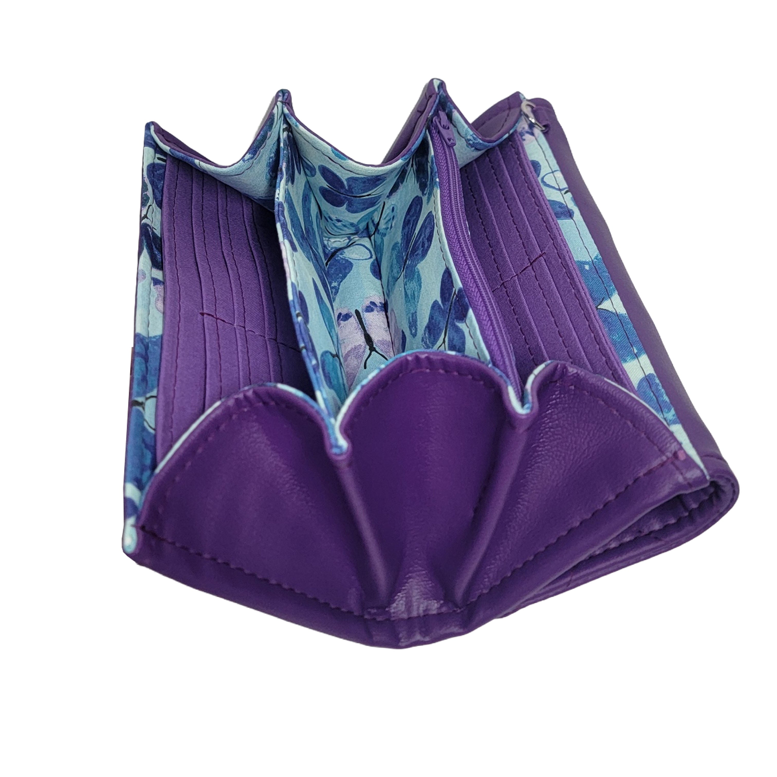 Butterfly Quilted Wallet