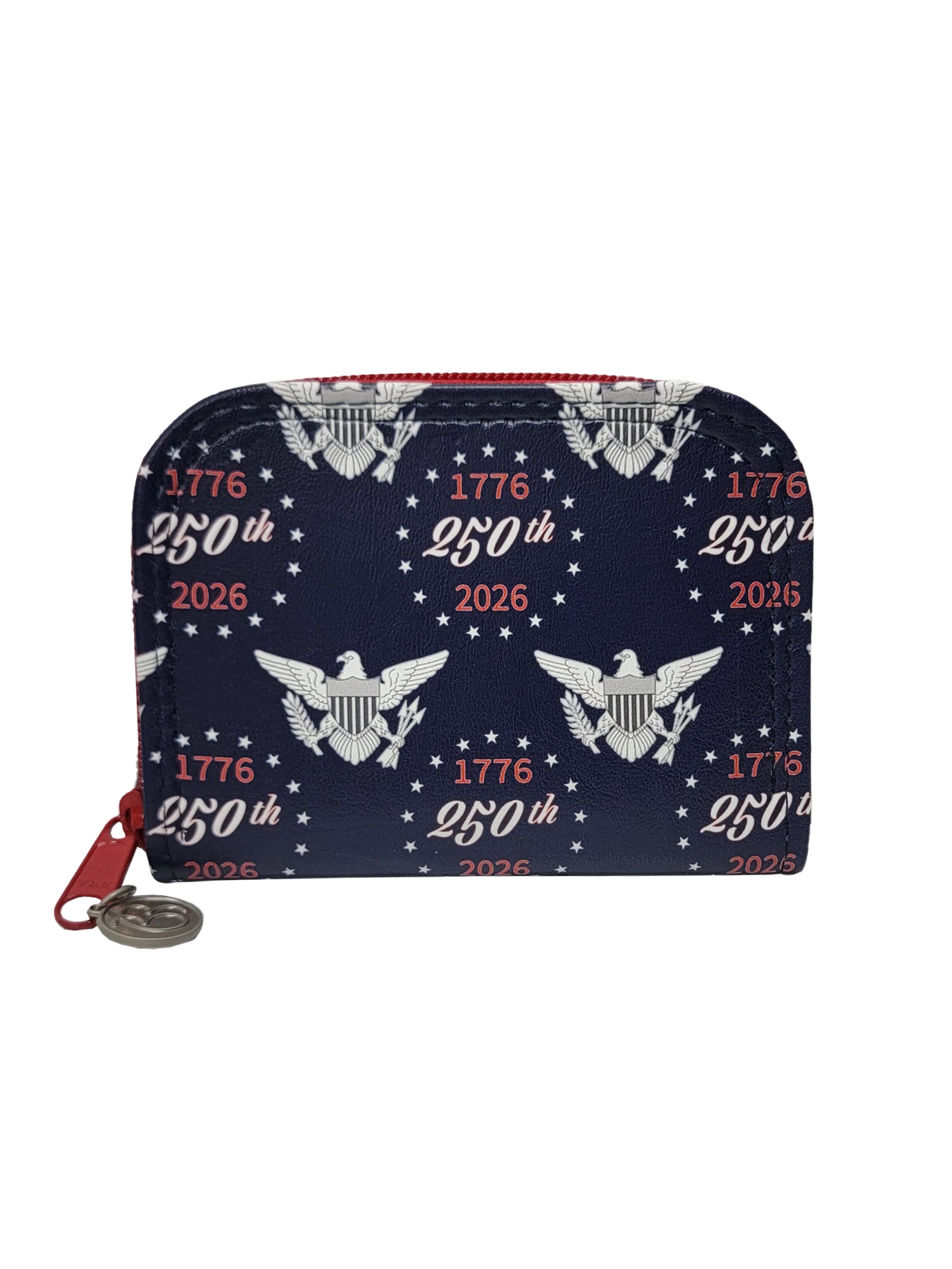 America 250 Mini Zip Around Wallet