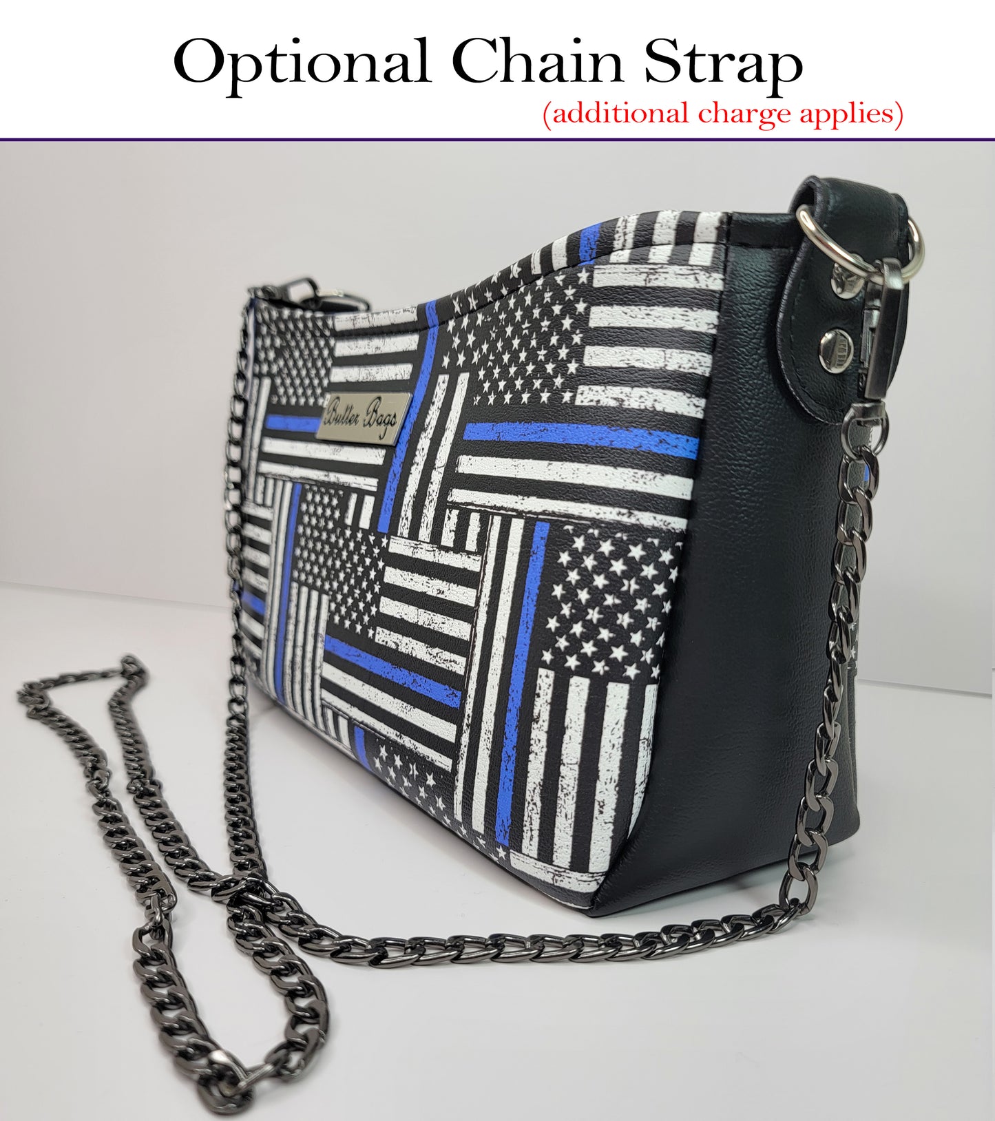 Blue Line Flag Aries Crossbody Bag