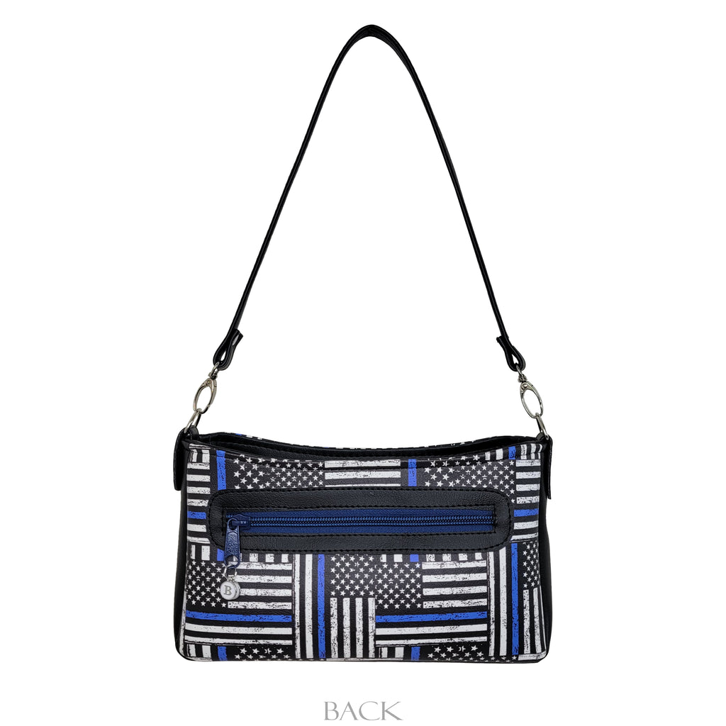 Blue Line Flag Aries Crossbody Bag
