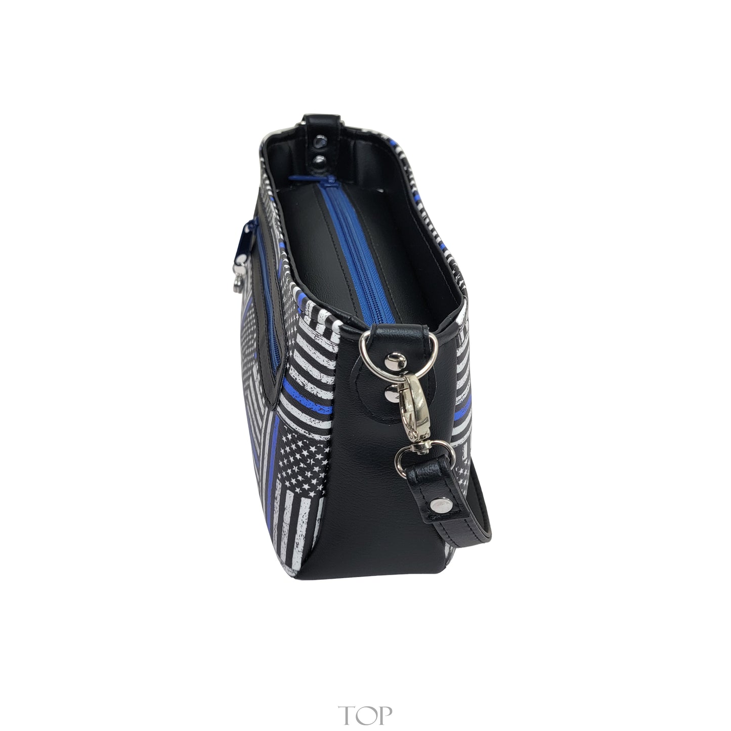 Blue Line Flag Aries Crossbody Bag