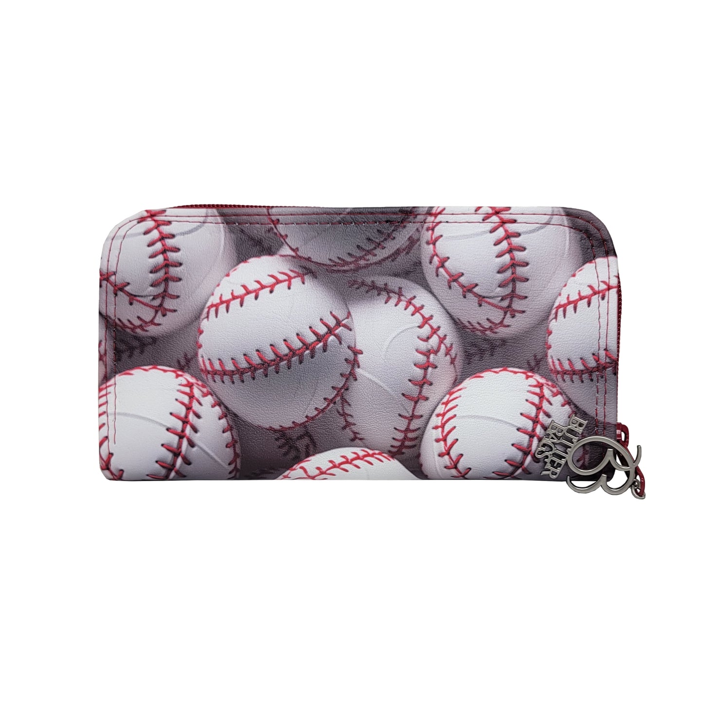 Baseball Zip Around Wallet