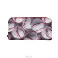 Baseball Zip Around Wallet