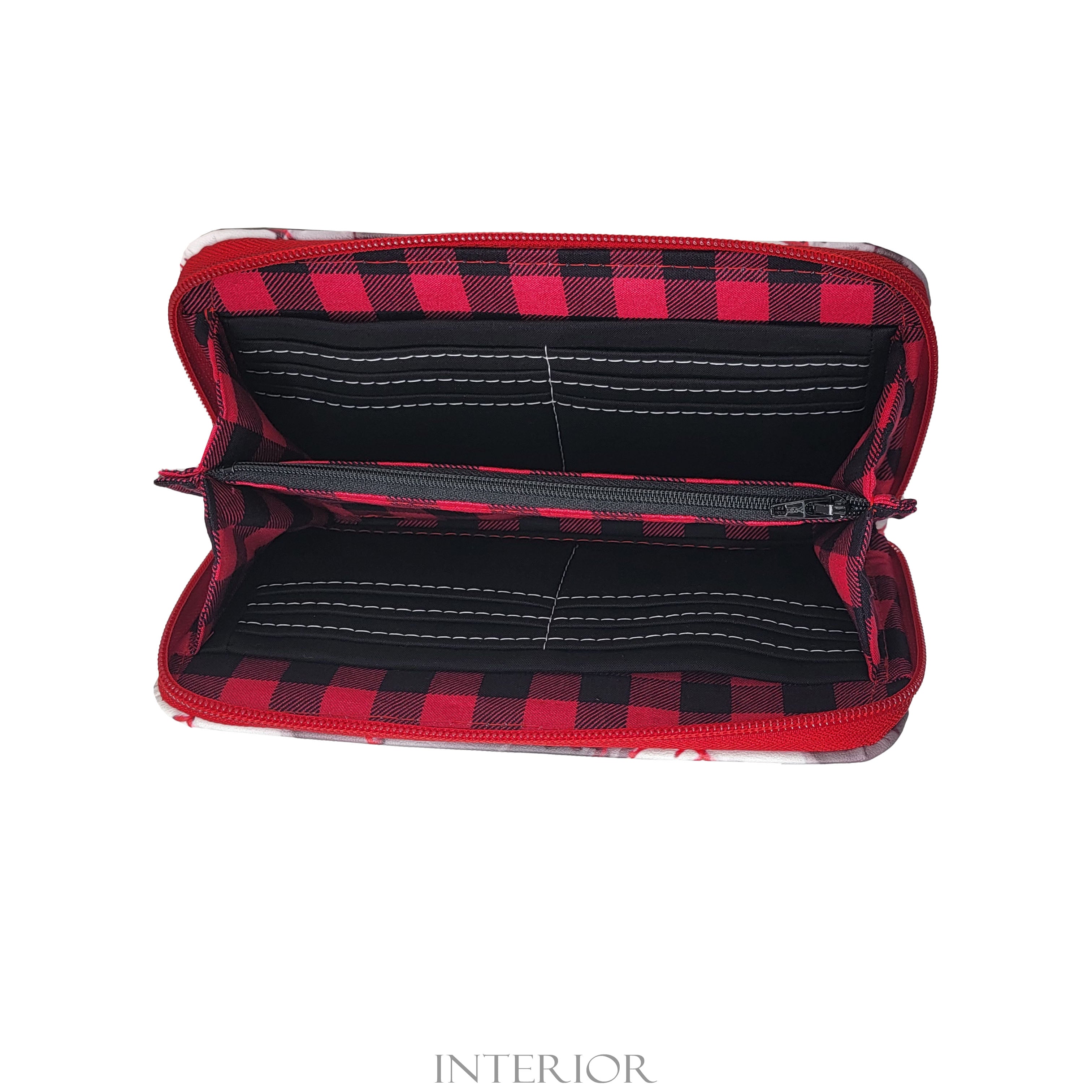 Baseball Zip Around Wallet