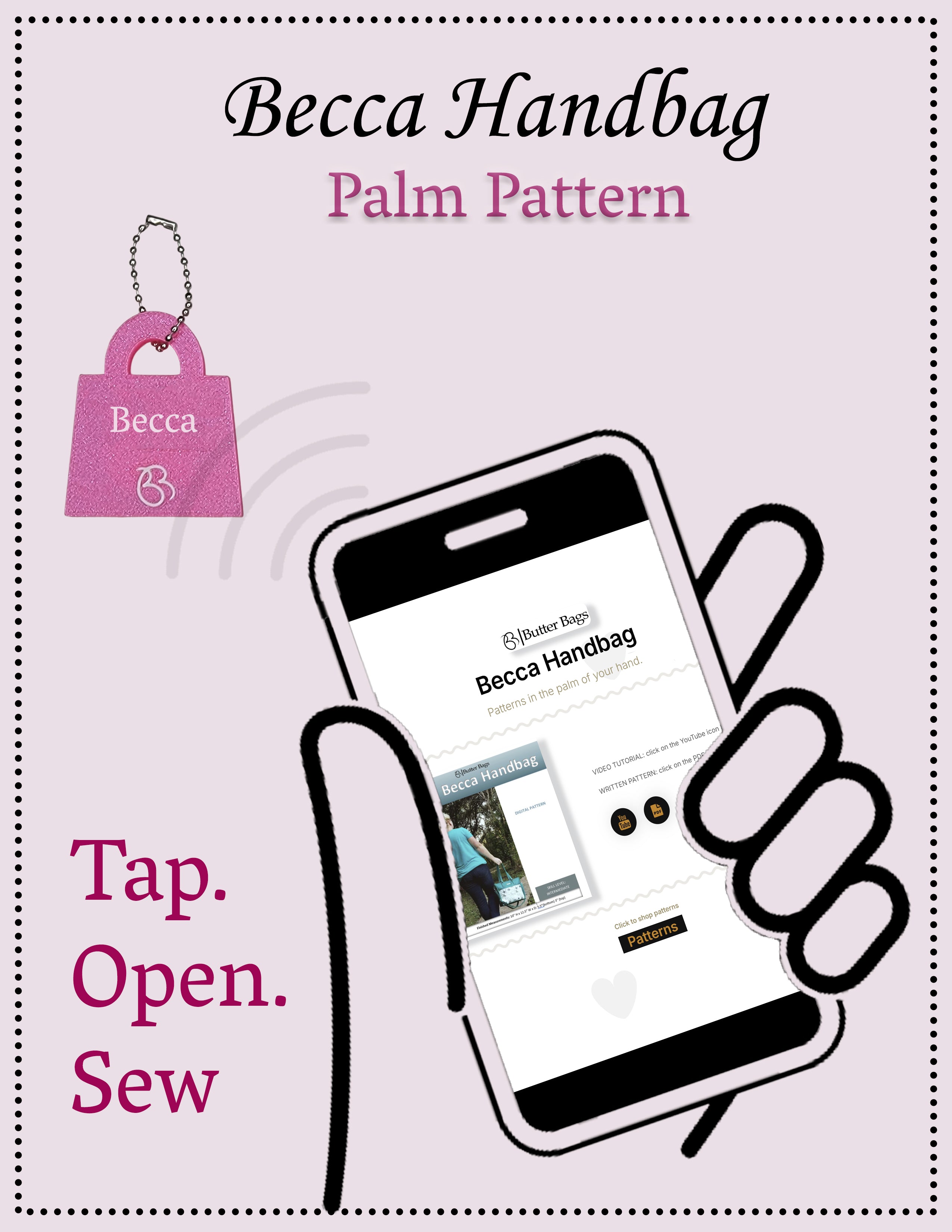 Becca - Palm Pattern