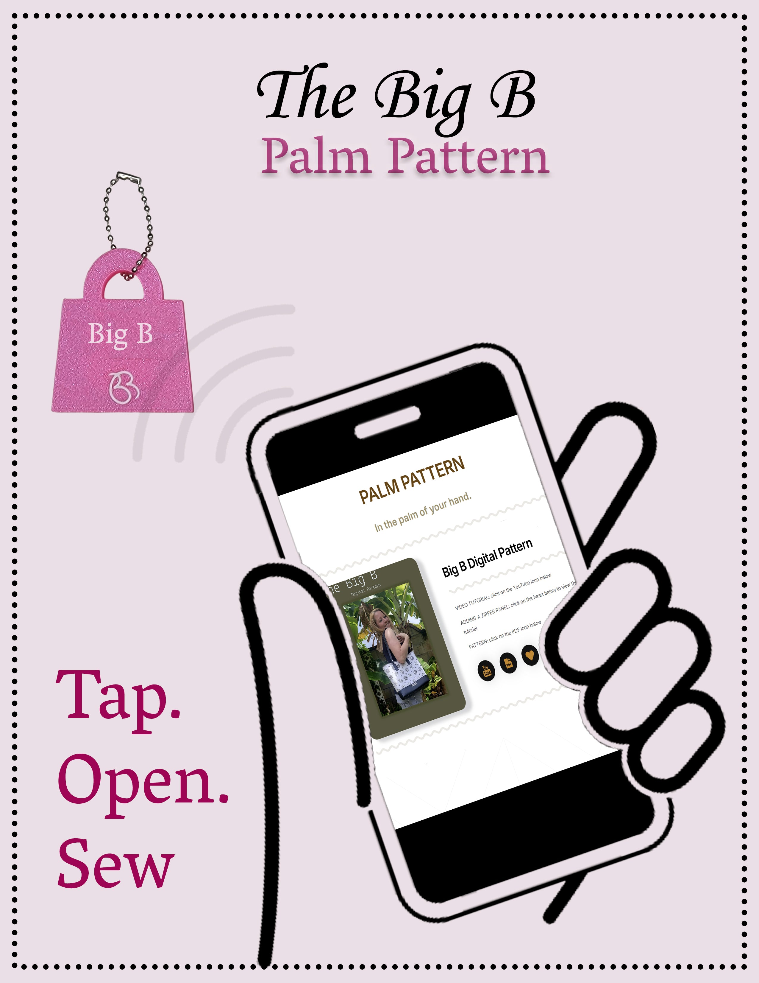 Big B- Palm Pattern