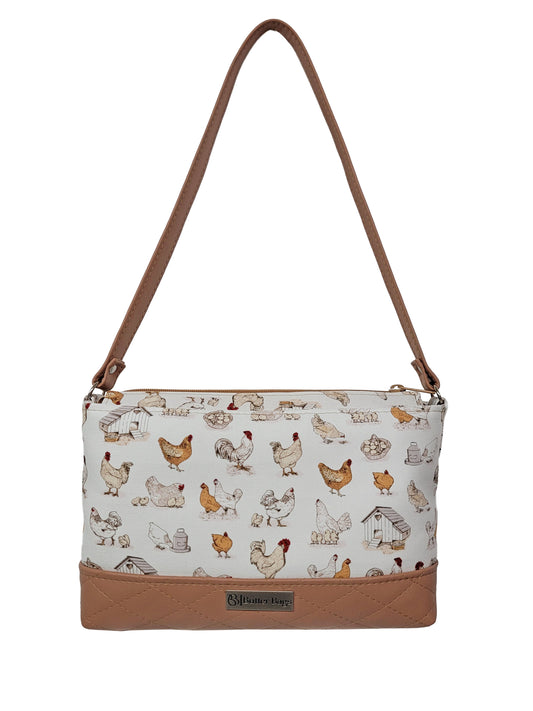 Chicken Coop Canvas Tote